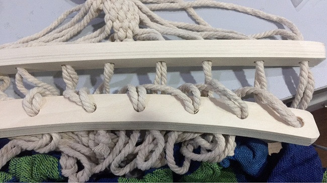 Гамак ТЕ-1837, 200x100 см, бавовна, смужка Київ - фото 4