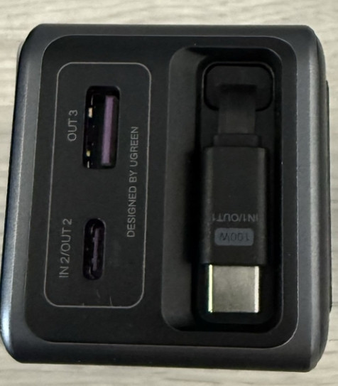 UGREEN Nexode 20000mAh 165W Power Bank со встроенным кабелем. Харьков - изображение 1