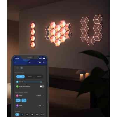 Світильник Govee H106A Glide Hexagon Light Panels Ultra Expansion Pack, 1pc, RGBIC, Wi-Fi/Bluetooth, Purple (H106A007-OF-EU) Вінниця