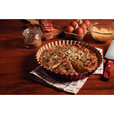 Форма для випікання Tramontina Brasil кругла 26 см хвилясті бортики (20056/726) Вінниця - фото 5