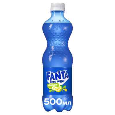 Напій Fanta Zero Sugar Shokata Безалкогольний сильногазований соковмісний 500 мл (5449000297129) Вінниця