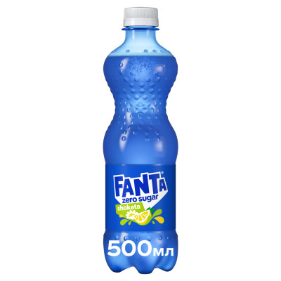Напій Fanta Zero Sugar Shokata Безалкогольний сильногазований соковмісний 500 мл (5449000297129) Вінниця - фото 1