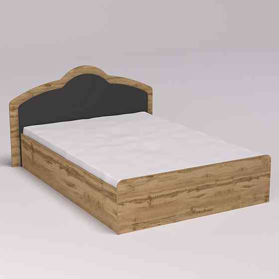 Ліжко Діана двоспальне, Дуб Аппалачі/Антрацит, 2048х1410х1030 Львів