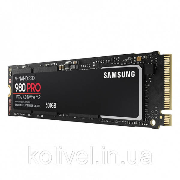 SSD 500GB Samsung 980 Pro M.2 NVMe 1.3c PCIe 4.0 4x 2280 3-bit MLC (MZ-V8P500BW#) Киев - изображение 3