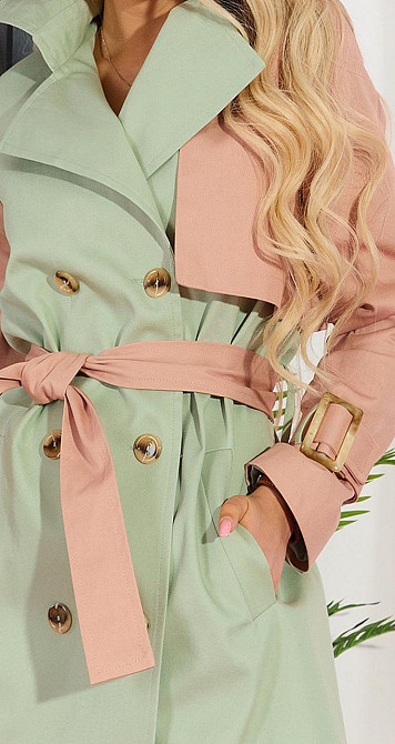 Стильний котоновий тренч (42) Київ - фото 3