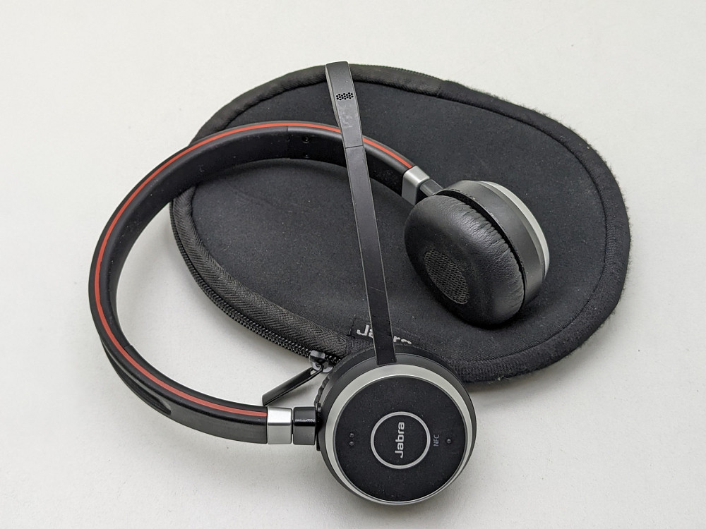 Безпровідні навушники Jabra Evolve 65 MS Stereo HSC018W (Б клас) Луцк - изображение 1