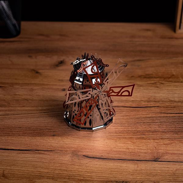 Колекційна модель-конструктор Metal Time Mysterious Mill Млин електронний двоколірна (MT054) Харків - фото 8