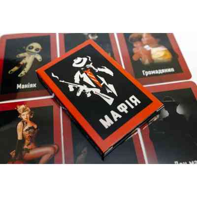 Настільна гра Fun Games Shop Мафія пластикова (укр.) (58263) Вінниця