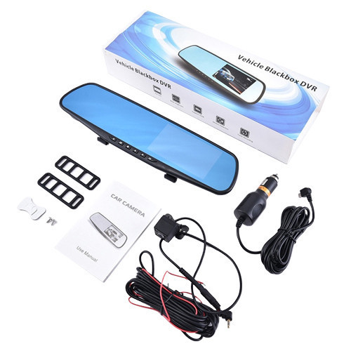 Зеркало видеорегистратор DVR-зеркало L-9002 4.3