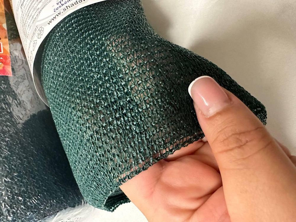 Заборная сетка 110г/м2  90% 2*10 м притеняющая заборная сетка Днепр - изображение 7