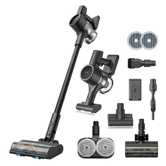 Акумуляторний пилосос Dreame R10 Pro Aqua (VZV15A) ( Сірий ) Харків