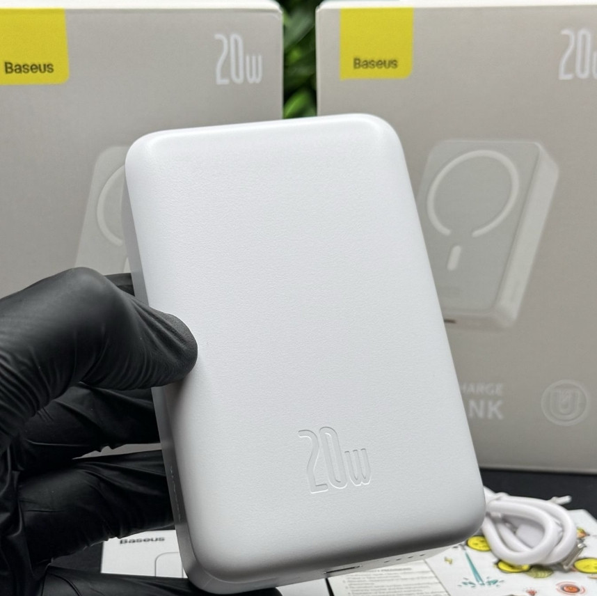 Павербанк магнетик Базеус Baseus 20000 mAh 20w powerbank павер. Київ - фото 2