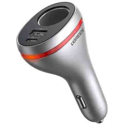 Зарядное устройство Ugreen USBC PD20W + USB QC3.0 silver (60712) Винница