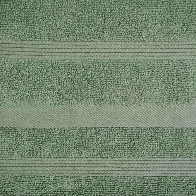 Махровое полотенце для ног с полосками GM Textile 50х70см 450г/м2 (Мятный) Сумы - изображение 3