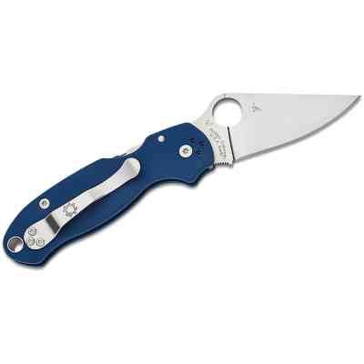 Нож Spyderco Para 3 Satin SPY27 Cobalt Blue G10 (C223GPCBL) Винница