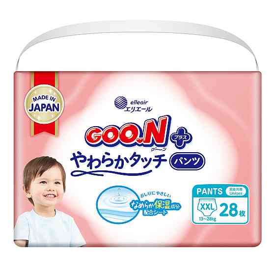 Трусики-підгузки Goo.N Plus для дітей (розмір 6(XXL), 13-25кг, 28 шт.) Дніпро