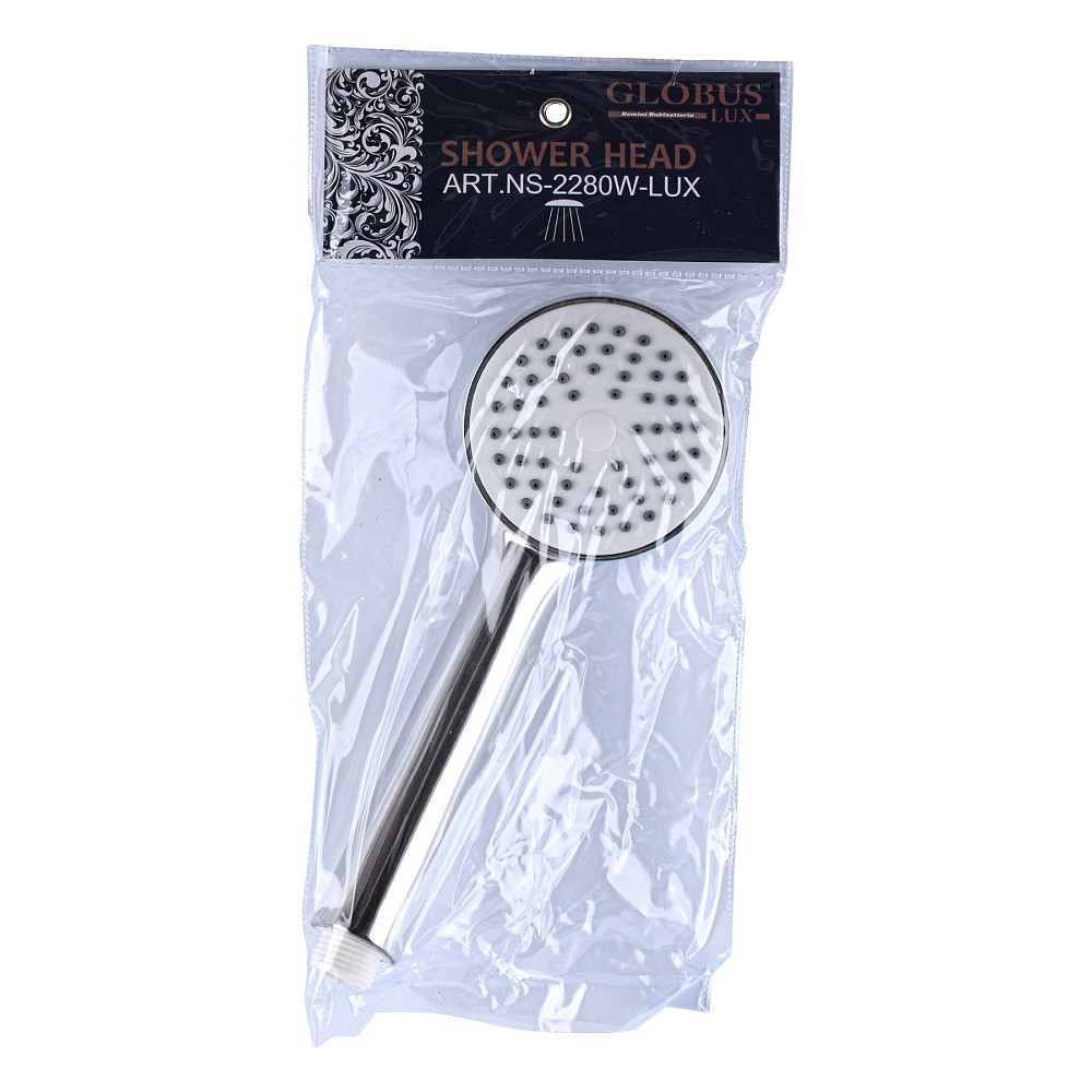 Душова лійка Globus Lux NS-2280W-P Біла , в упаковці Тернопіль - фото 1