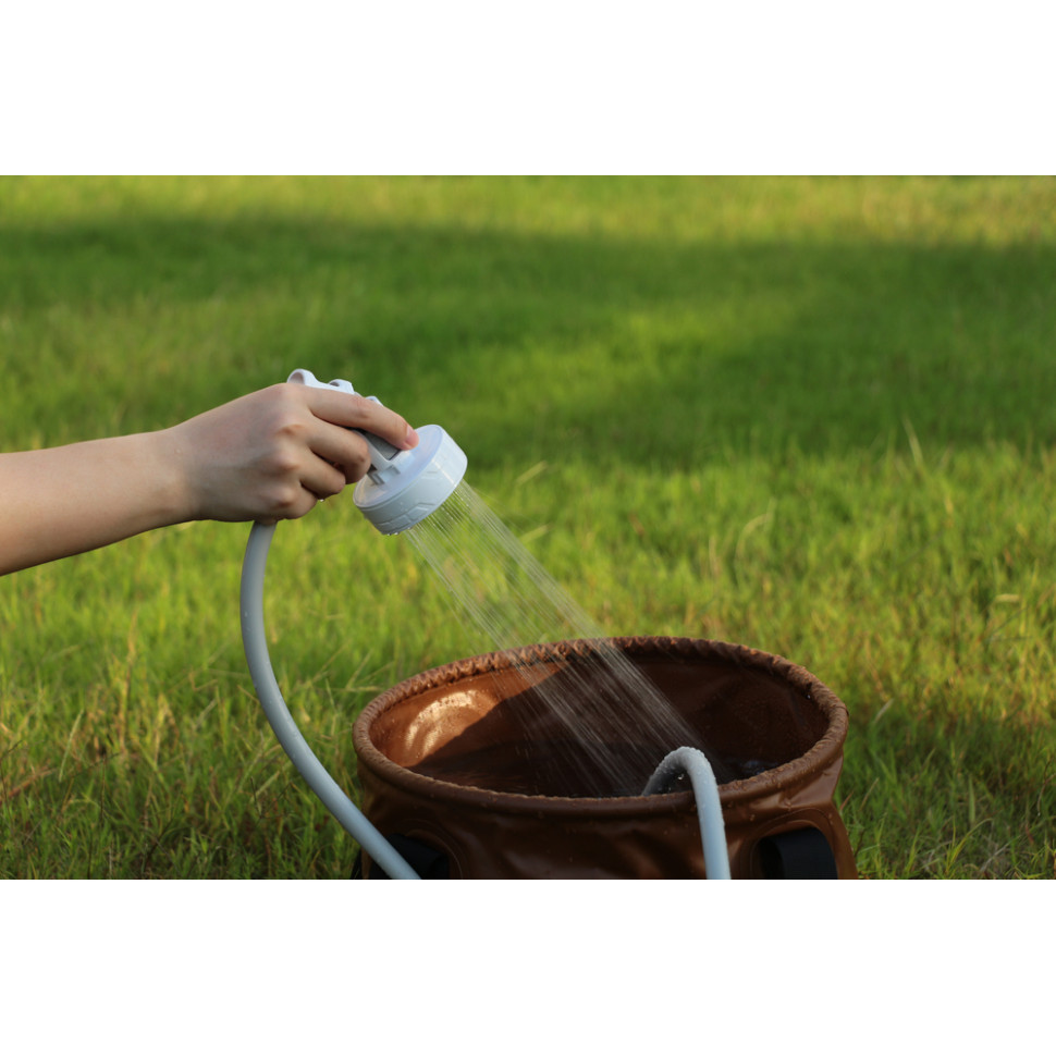 Душ портативний з насосом на акумуляторі Flextail Max Shower, білий Киев - изображение 10