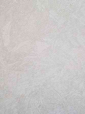 Обои метровые виниловые на флизелине Sintra Structure абстракция мазки структурные светло бежевые серебристые 420706 Киев