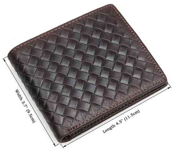 Гаманець чоловічий Коричневий (Vintage) Київ