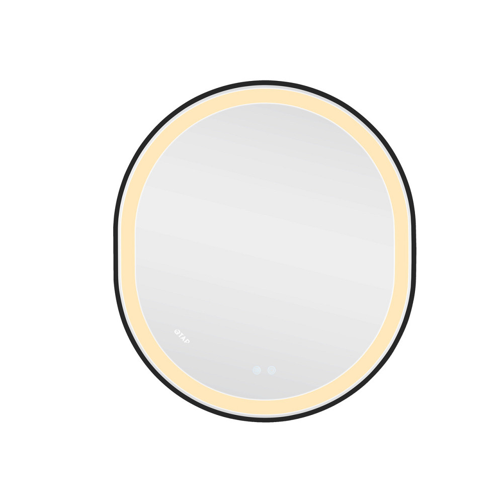 Зеркало Qtap Gemini 800х700 с LED-подсветкой Touch, с антизапотеванием, с диммером, рег. темп. цвета (3000-6500K) QT2578R8072B Киев - изображение 6