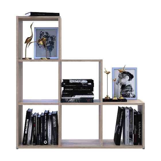 Стелаж Doros Степ 3х3 Дуб сонома відкритий 102.6х28.8х106.1 DRS-011765 (41516160) Дніпро