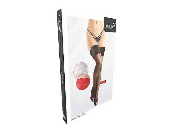 Панчохи жіночі SoftLine 5508 Black Sex Aura Київ