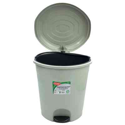 Контейнер для сміття Planet Household №3 з педаллю сірий 12 л (10341) Вінниця