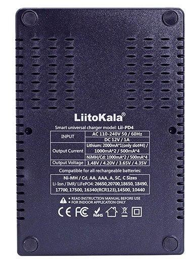 Профессиональное Зарядное устройство Liitokala Lii PD4 Киев - изображение 3