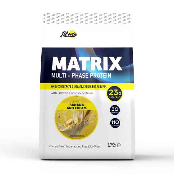 Matrix Multi-Phase Protein (900 g, banana and cream) Луцьк