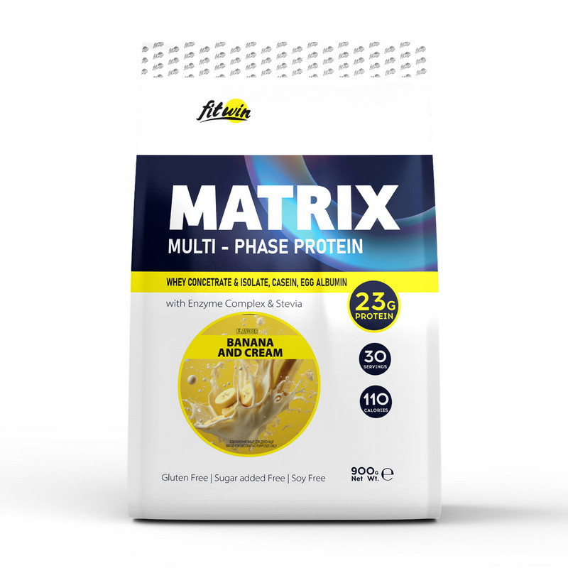 Matrix Multi-Phase Protein (900 g, banana and cream) Луцк - изображение 1