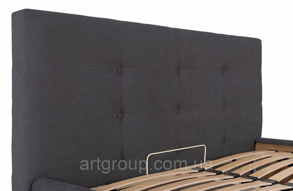Кровать Manchester Standart 120 х 200 см Мисти Dark Grey Темно-серый Днепр - изображение 13