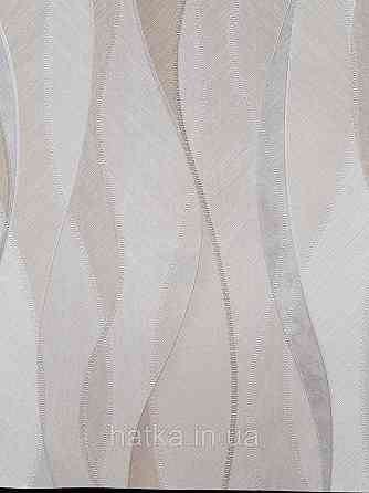 Шпалери вінілові на флізеліні гарячого тиснення DU&KA 1.06х10 вензель основа під штукатурку сірі коричневі Київ