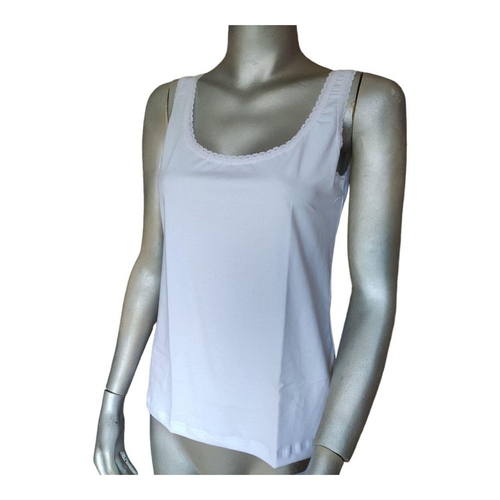 Женская майка р. 56 “Белая свежесть” - белая Киев - изображение 3