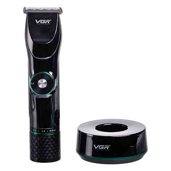 Машинка для стрижки волосся та бороди VGR V-256 з LED-дисплеєм Київ