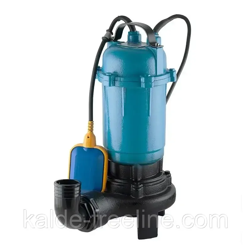 Насос дренажно-фекальний VODOMET WQCD15-12-2 H=12М, Q=15кбМ, P=2000 Вт, 2" Харків - фото 2