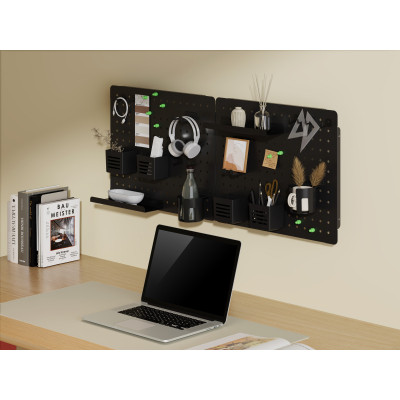Органайзер для стола OfficePro Настенная доска-органайзер Black (WO910B) Винница - изображение 3