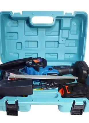 Электропила SAW 6'' и 8'' с двумя цепями и двумя шинами, мощная цепная мини-пила для распила дерева Одесса - изображение 2