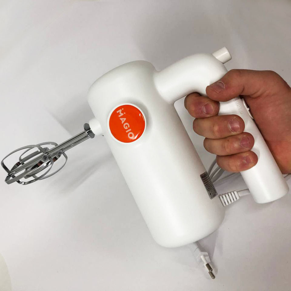 Дрібний побутовий міксер, Міксер з насадкою для збивання вершків з двома віночками JE-40 Львів - фото 10