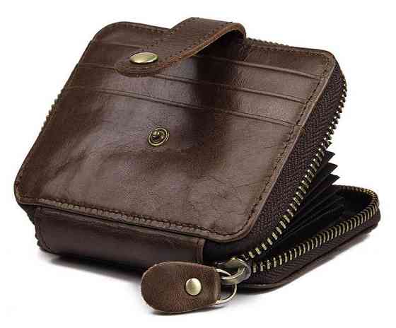 Візитниця Vintage 14604 Коричнева Київ