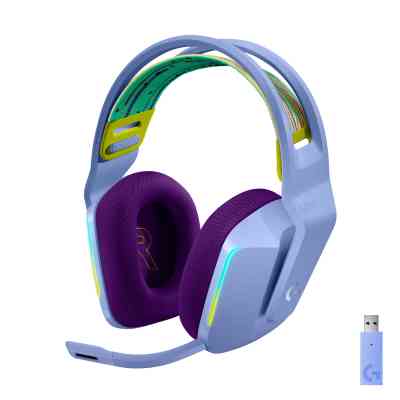 Наушники Logitech G733 Lightspeed Wireless RGB Gaming Headset Lilac (981-000890) Винница