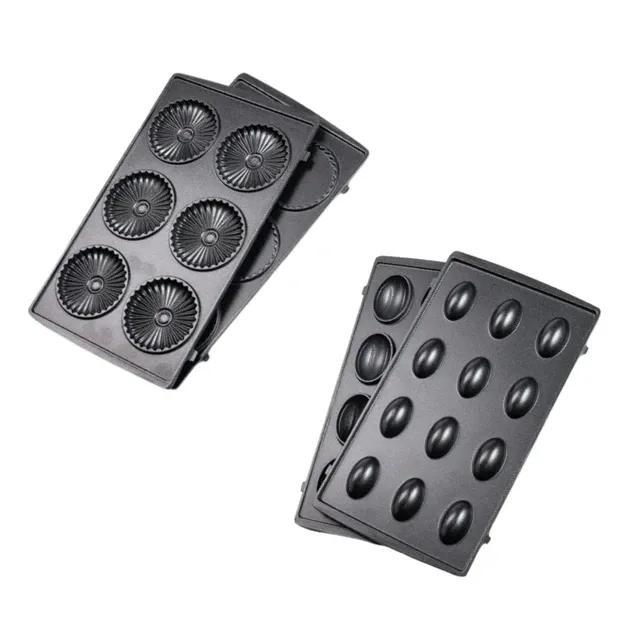 Портативна сендвічниця SK-08021-10 мультипекар 10 в 1 зі змінними панелями потужністю 750 Вт Одеса - фото 5