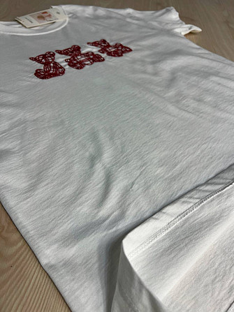 Футболка женская Pepper&mint BX24-68 с вышивкой медвежата белая, белый, M Одесса - изображение 9