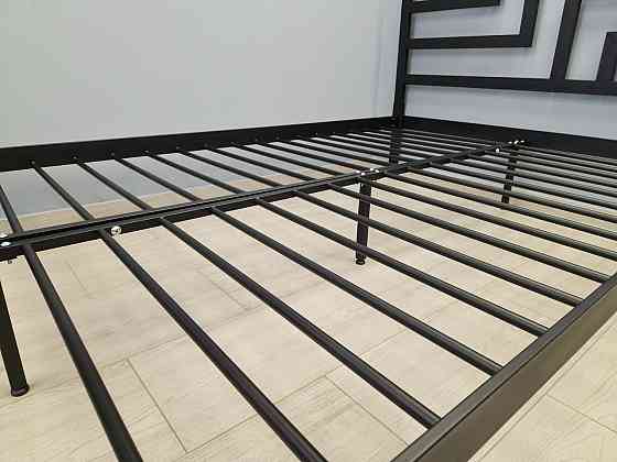 Двуспальная металлическая кровать Кингстон от ТМ Теnero 140х190, Каркас метал расстояние 8 см., Без ящика Харьков