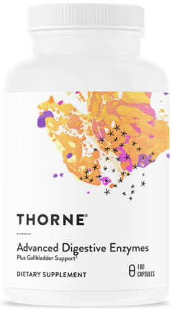 Пищеварительные ферменты Thorne  Advanced Digestive Enzymes 180 капс (До 09.26) Киев