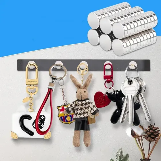 Неодимові магніти 10x5 мм (10 шт.) для дому та промисловості Київ