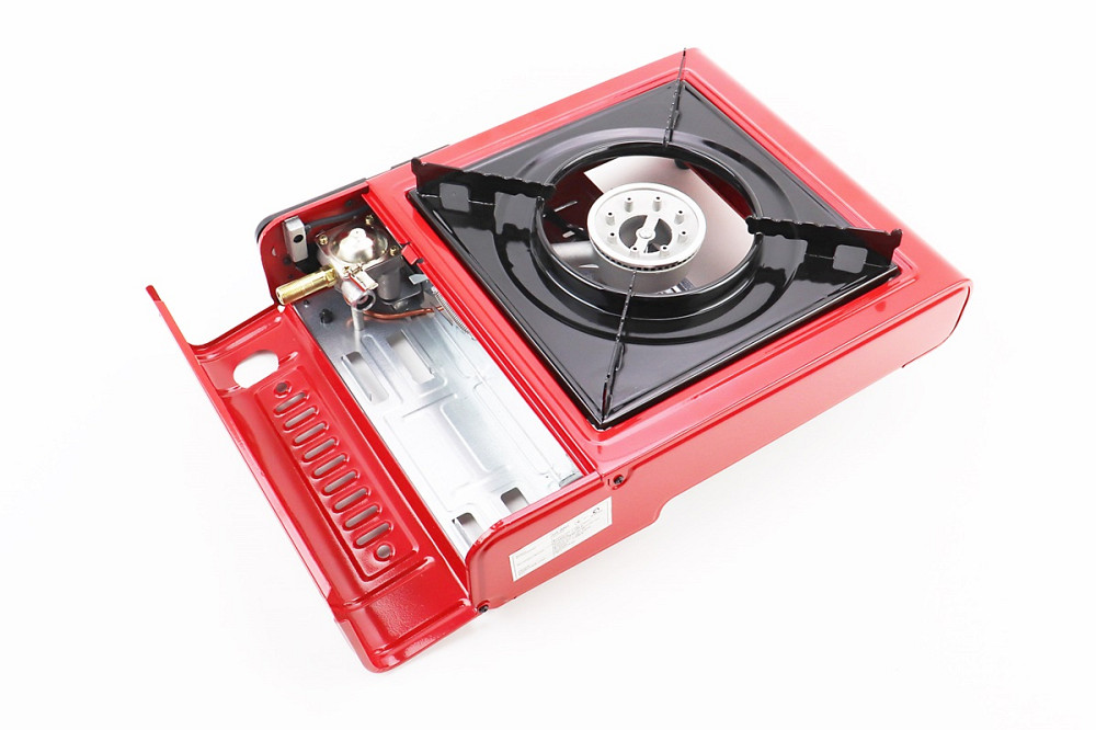 Плита газова одноконфоркова, п'єзопідпал, під газові балони бутан та пропан-бутан GS-0001 Київ - фото 2