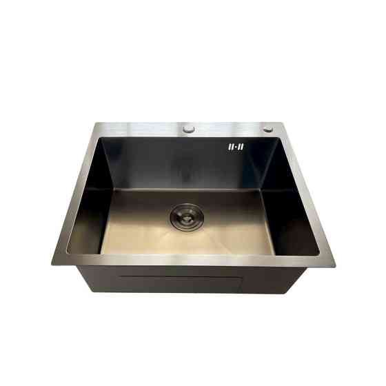 Мийка Mixxus MH6050 Micro Decor Graphite (3.0/0.8) з нерж. сталі (колір графіт) (MI8221) Київ