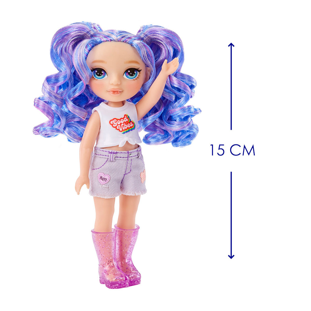 Ігровий набір з лялькою Rainbow High серії Littles - Аметиста Дніпро - фото 4