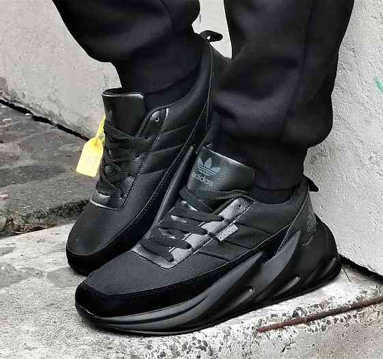 Кроссовки Adidas $harks Женские Адидас Черные Акулы (размеры: 36) Днепр